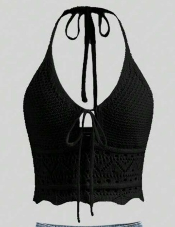Top Shein, negru