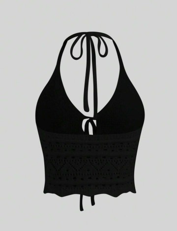 Top Shein, negru