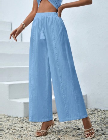 Pantaloni Shein, albastru