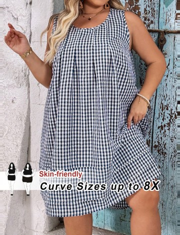 Rochie mini Shein Curve+, mix culori