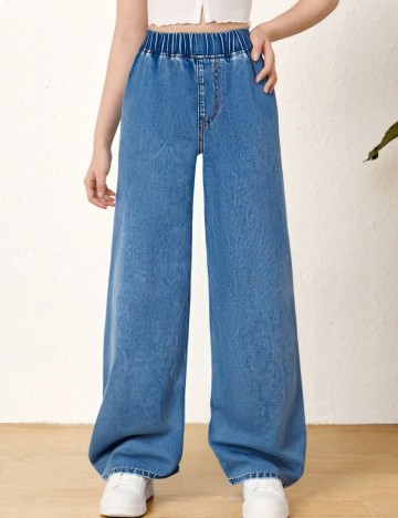 Jeans Shein, albastru