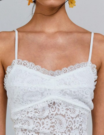 Rochie mini Shein, alb