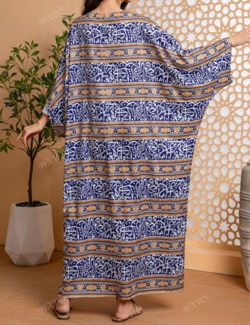 Rochie maxi Shein, mix culori