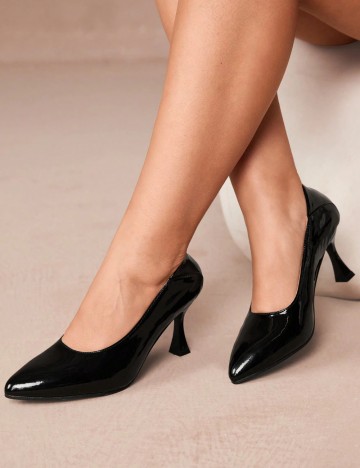 Pantofi cu toc Shein, negru
