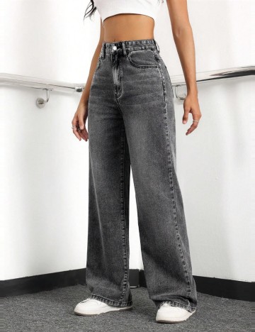 Jeans Shein, negru