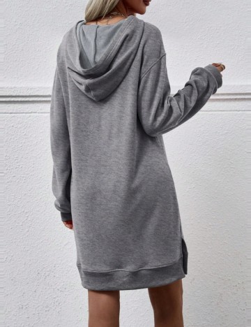 Rochie tip hanorac Shein, gri