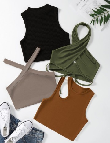 Set topuri Shein, mix culori