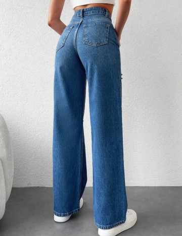 Jeans Shein, albastru