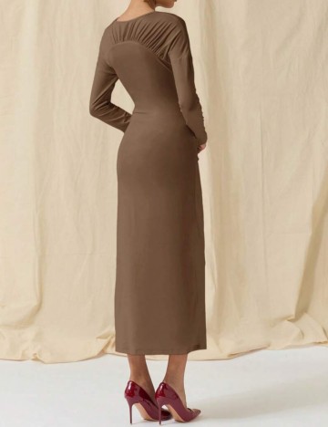 Rochie midi Shein, maro