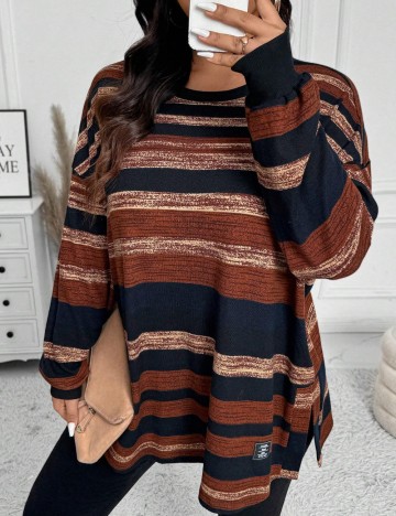 Bluză Shein Curve+, mix culori