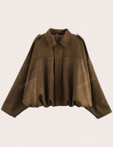 Jachetă Shein, maro