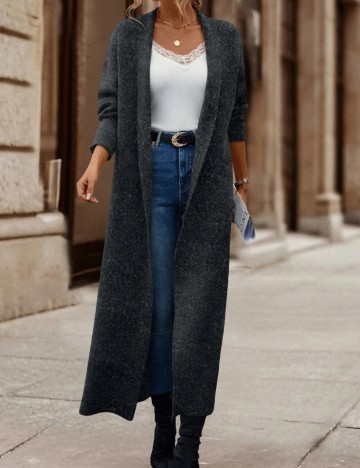 Cardigan lung Shein, mix culori