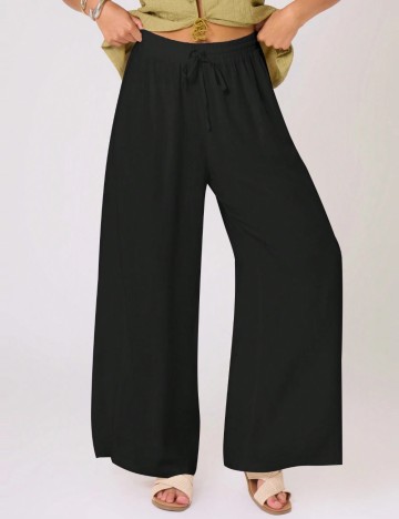 Pantaloni Shein Curve+, negru