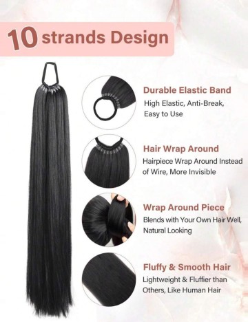 Extensie Shein, negru
