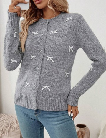Cardigan Shein, gri