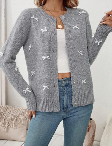 Cardigan Shein, gri