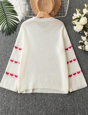 Pulover Shein Curve+, mix culori