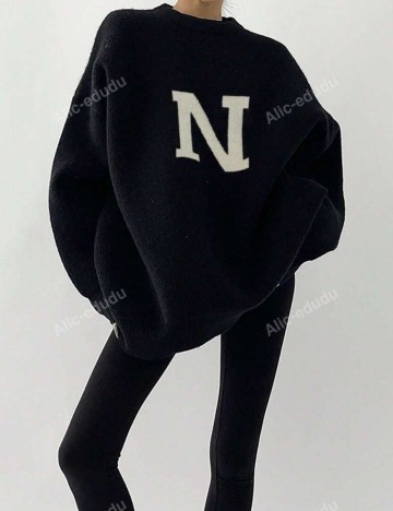Pulover Shein, negru
