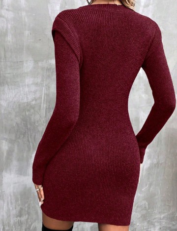 Rochie mini Shein, vișiniu