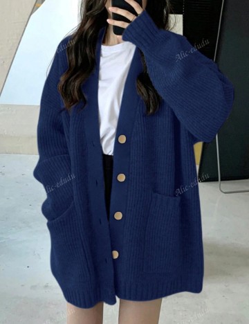 Cardigan Shein, albastru