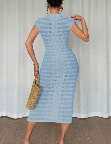 Rochie maxi Shein, albastru