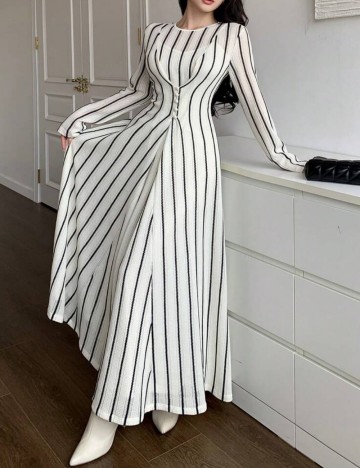Rochie maxi Shein, mix culori