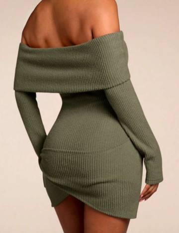 Rochie mini Shein, verde