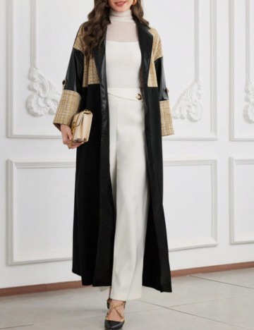 Trench Shein, negru