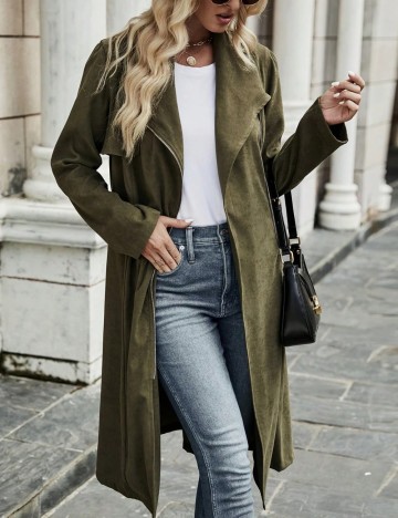Trench Shein, verde