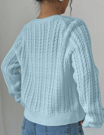 Cardigan Shein, albastru