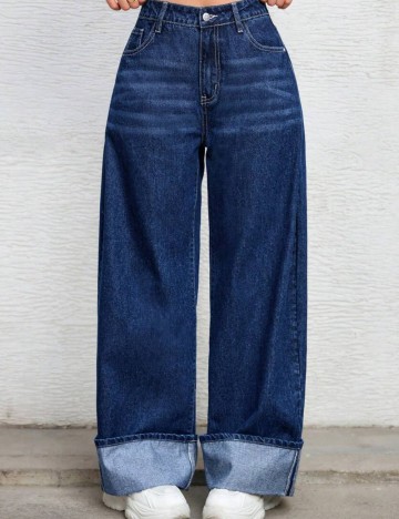Jeans Shein, albastru