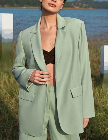 Sacou Shein, verde