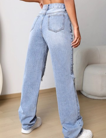 Jeans Shein, albastru
