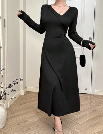 Rochie midi Shein DAZY, negru