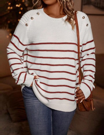Pulover Shein Curve+, mix culori