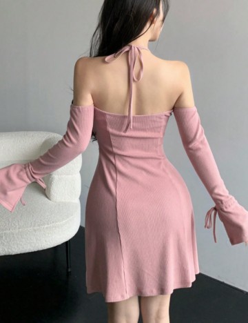 Rochie mini Shein DAZY, roz