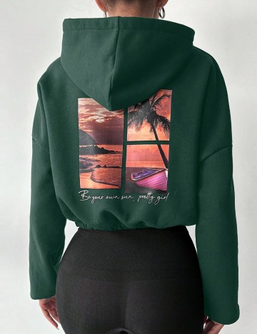 Hanorac Shein, verde