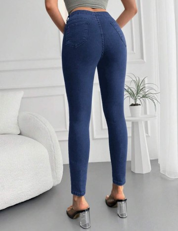 Jeans Shein, albastru