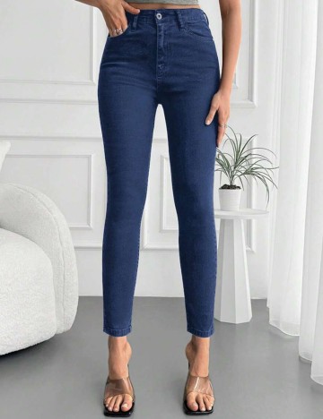 Jeans Shein, albastru