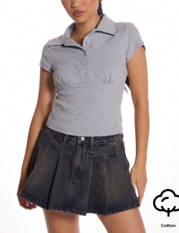 Tricou Shein, gri