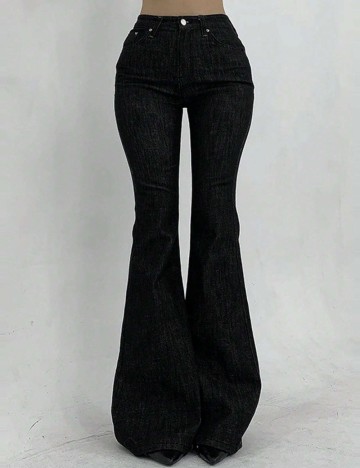 Jeans Shein, negru