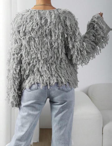 Cardigan Shein, gri