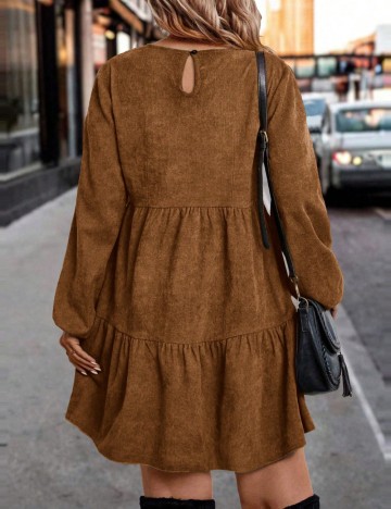 Rochie mini Shein Curve+, maro