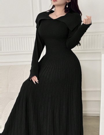 Rochie maxi Shein, negru