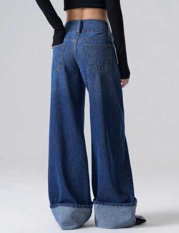 Jeans Shein, albastru