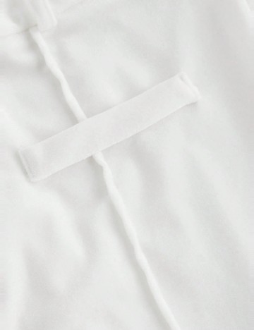 Pantaloni Shein Curve+, crem