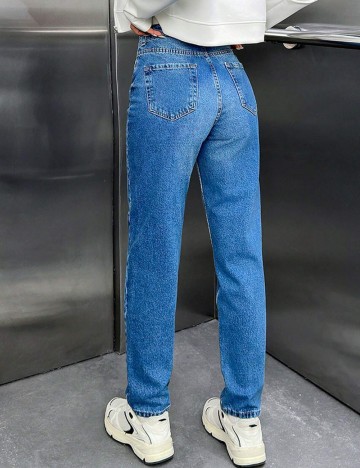 Jeans Shein, albastru