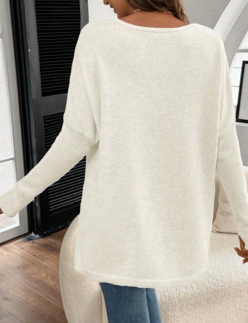 Pulover Shein, crem