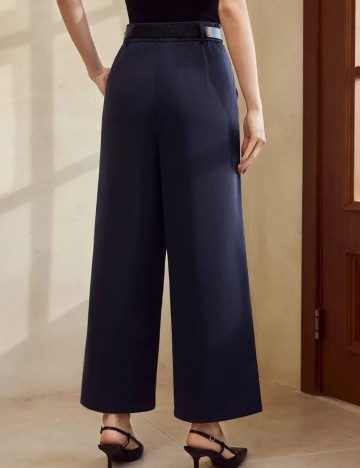 Pantaloni Shein, bleumarin