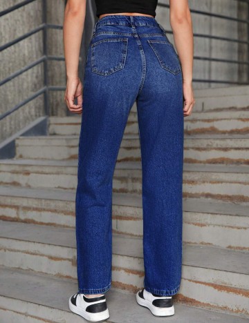 Jeans Shein, albastru